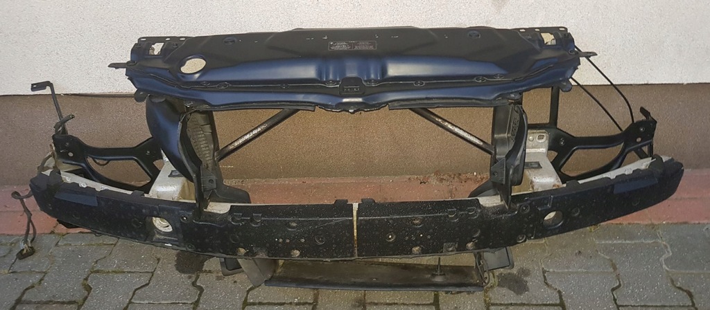 фото №10, Bmw e60 e61 pas передний усилитель передний балка бампера клаксон кронштейн