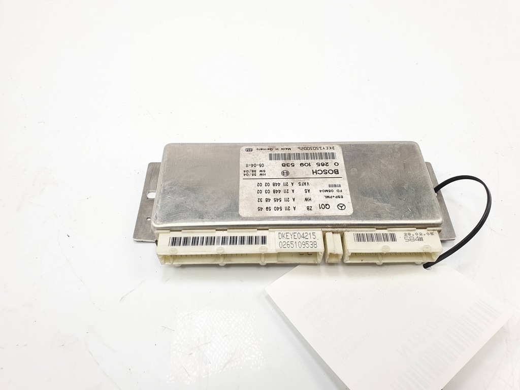 фото №1, Модуль esp 0265109538 mercedes e-klasa w211