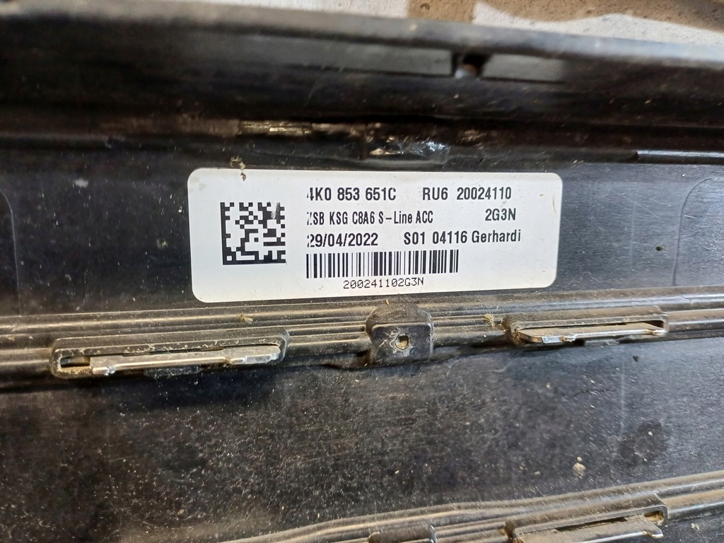 фото №16, Решітка радіатора решітка радіатора audi a6 c8 4k s-line nr. 4k0853651c