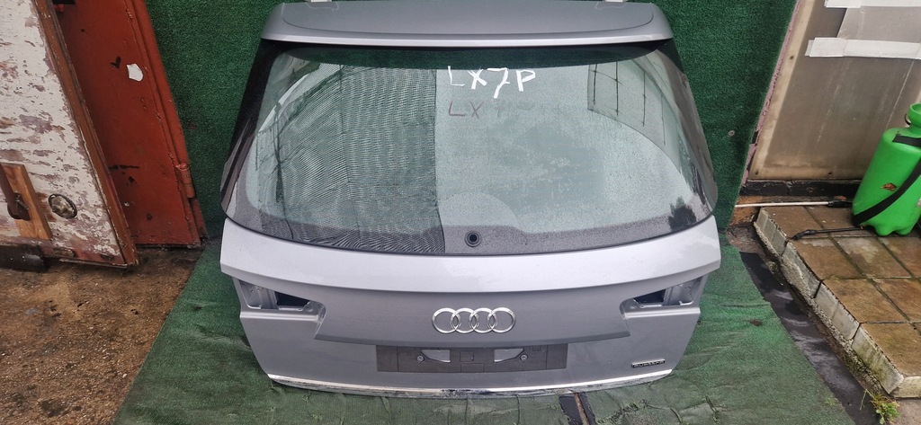 фото №16, Audi a6 c7 lx7p кришка багажника задня kombi спойлер