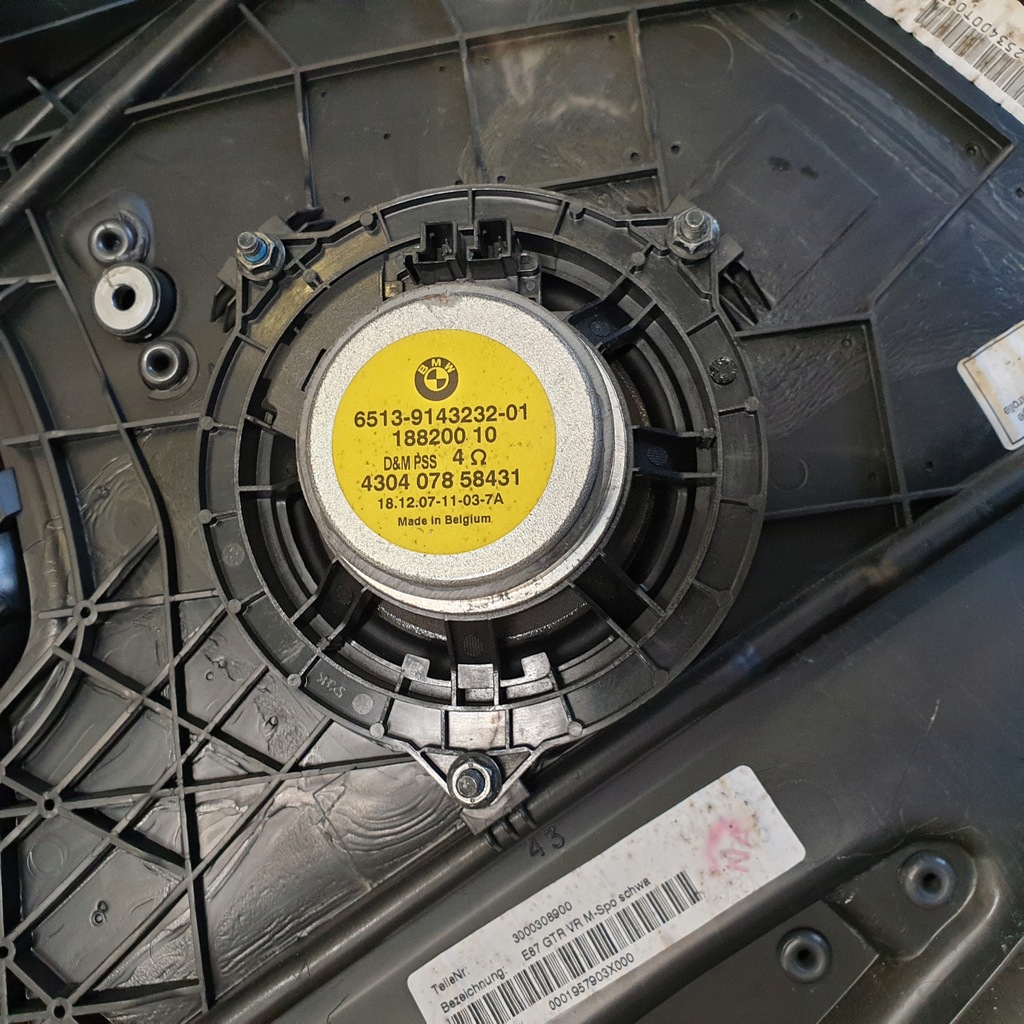 фото №12, Обшивка оббивка двері правий перед bmw 1 e87 оригінальний номер eu