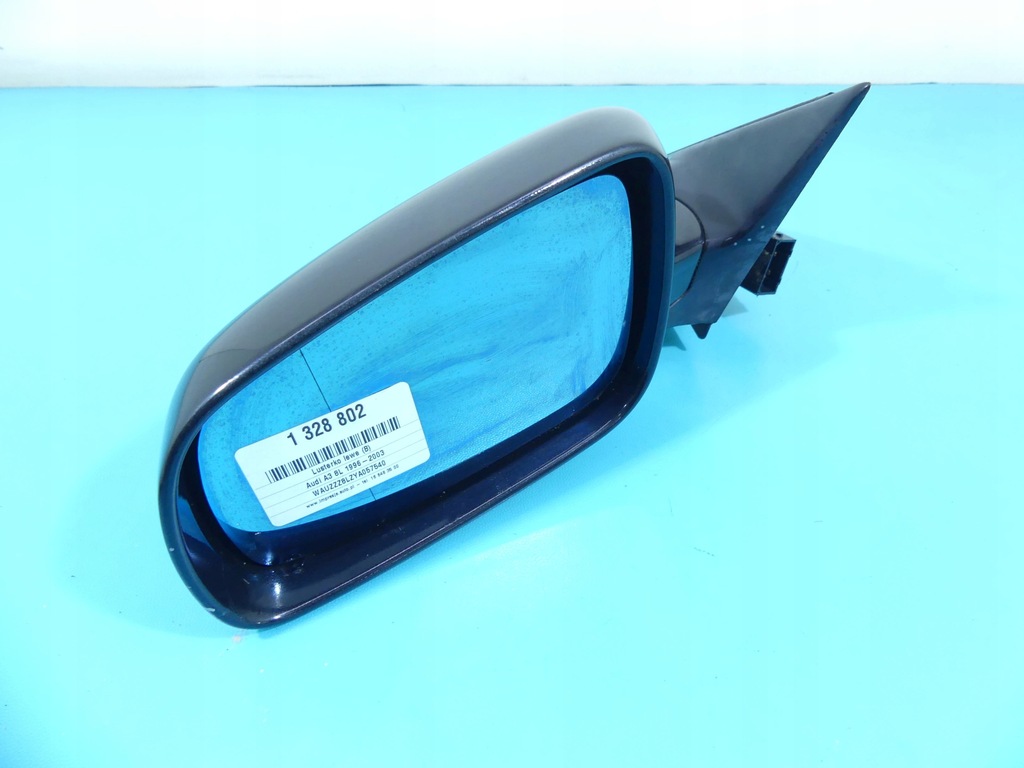фото №6, Дзеркало ліва audi a3 8l 5 pin чорний lz9w europa