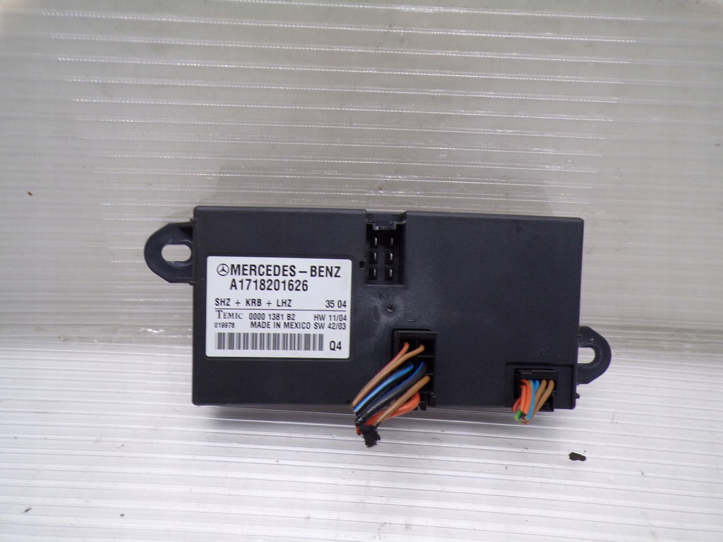 фото №1, Модуль блок керування сидіння mercedes slk r 171