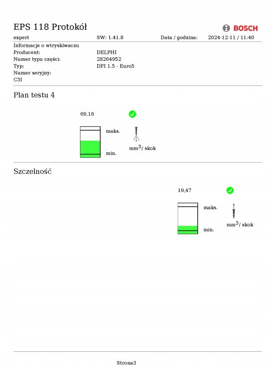 фото №5, Инжектор форсунка test 28264952 25183185 chevrolet cruze i 2.0 vcdi 163 km