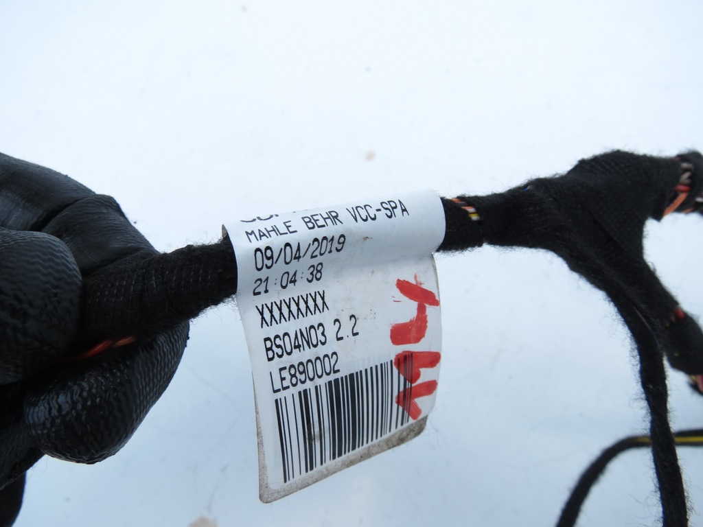 фото №9, Жгут электропроводка отопителя вентилятор обдув volvo s60 iii v60 ii 18-