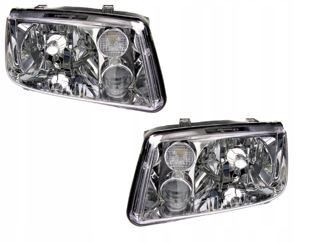 фото №1, 2x фара лампа l+p перед vw bora 1998-2005