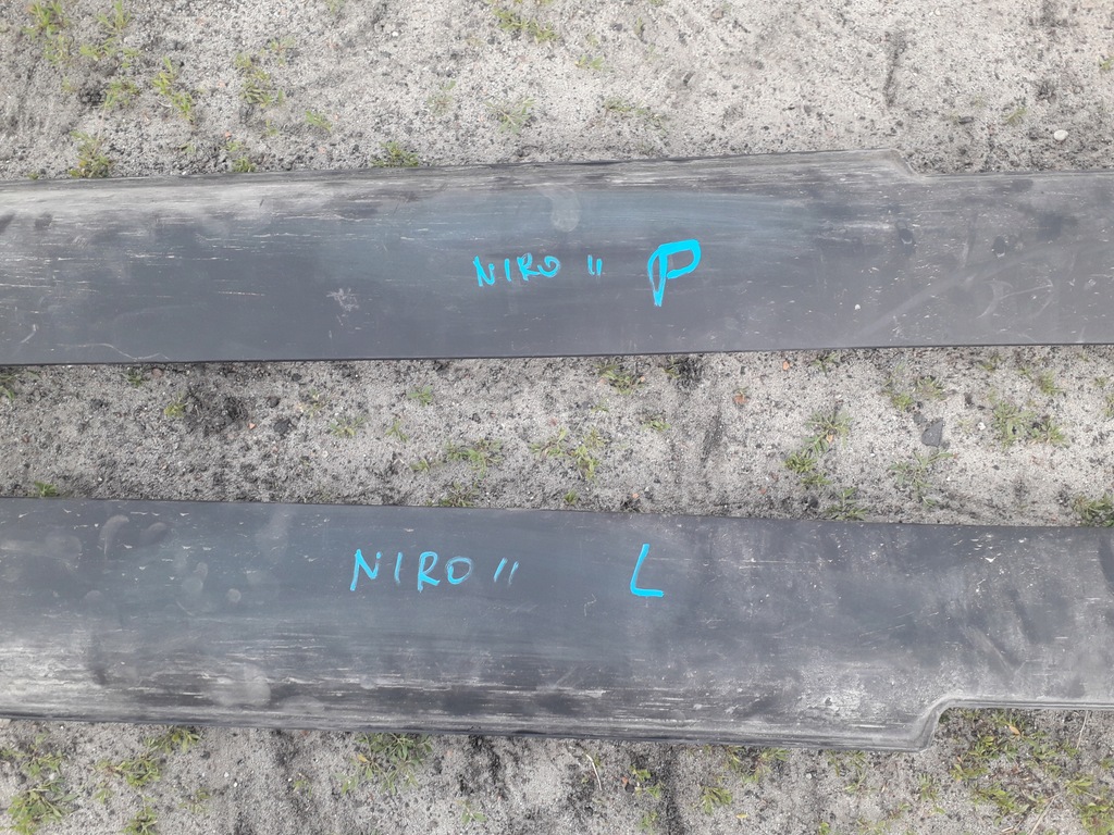 фото №3, Порог накладка молдинг порог kia niro ii