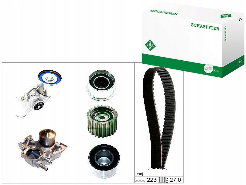 фото №1, Набор ремень распределительного вала с насос wody subaru forester legacy iv outback