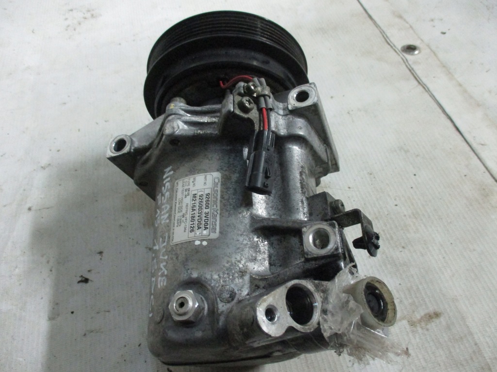 фото №9, Компрессор кондиционера nissan juke f15 1,5dci 2014r 926003vd0a