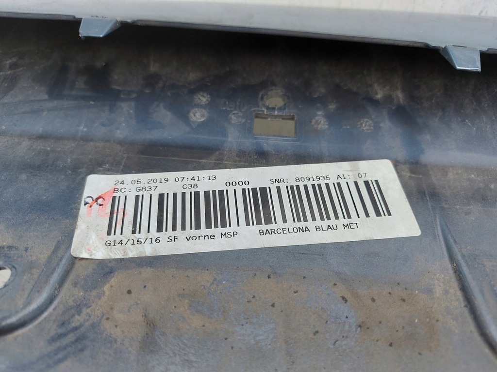 фото №14, Bmw 8 g14 g15 g16 m набор бампер передний перед