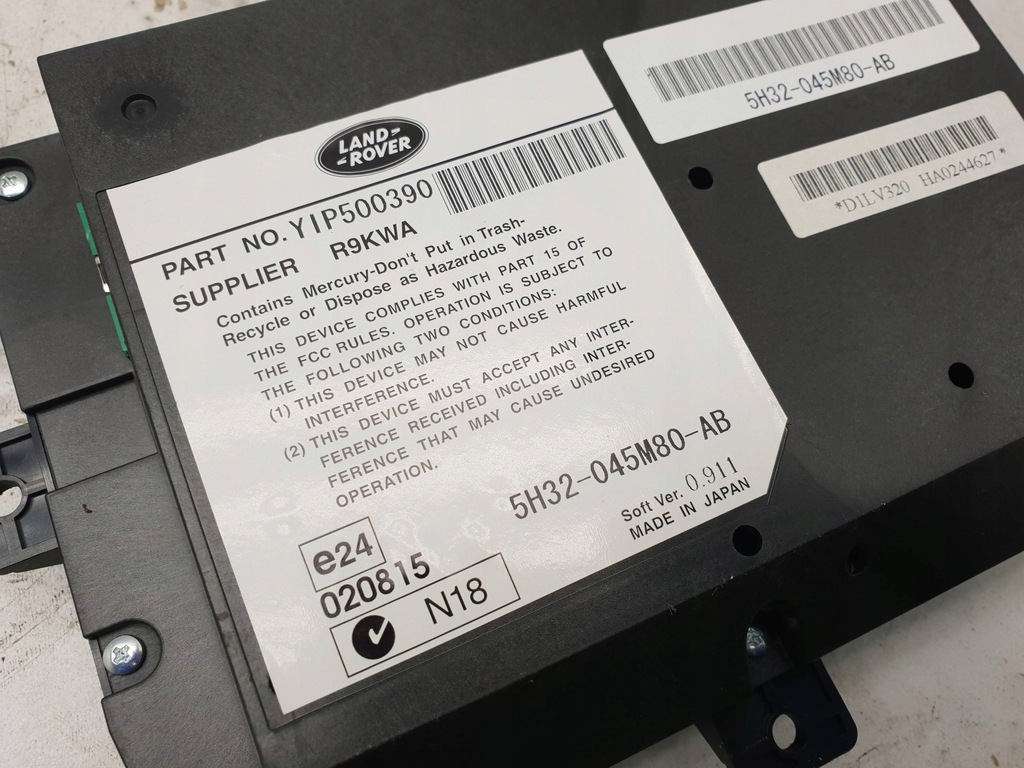 фото №3, Land rover range rover l322 2010 монитор / дисплей / экран