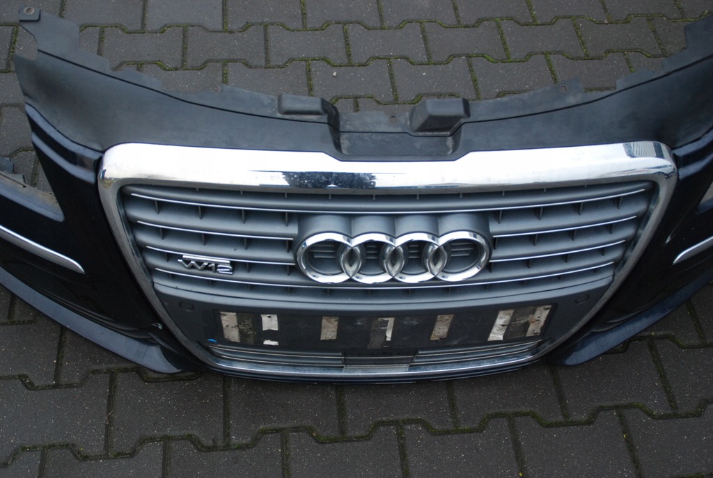 фото №6, Бампер перед kompletny передний s8 w12 audi a8 d3 lift pdc омыватель радар