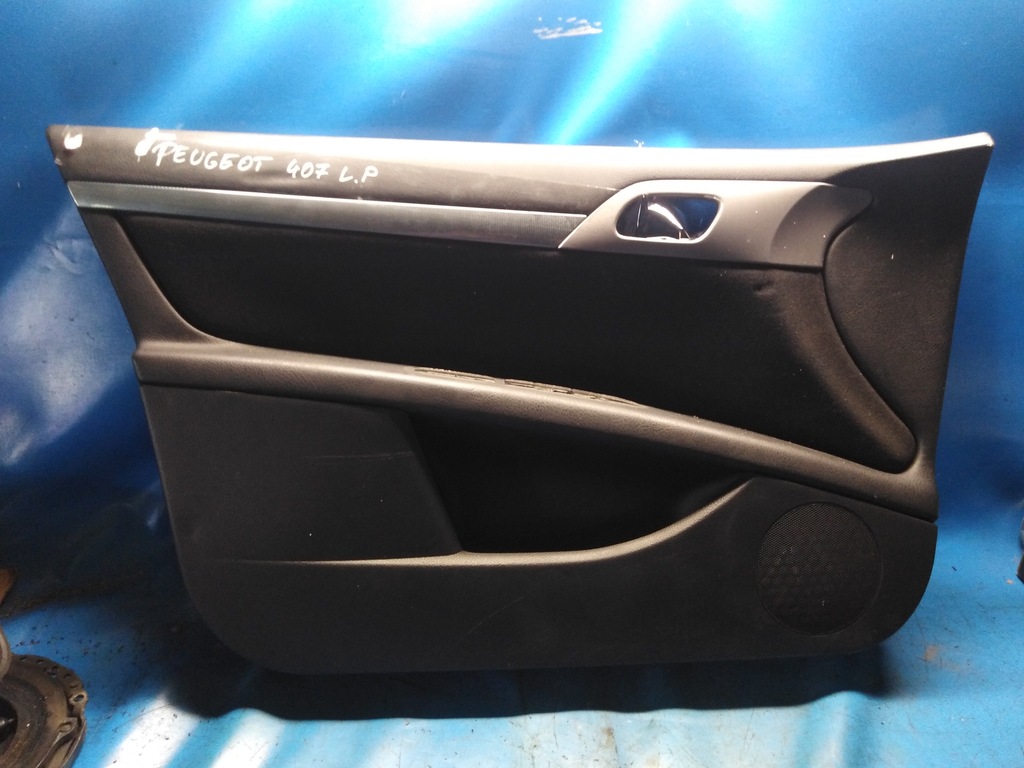 фото №1, Обшивка обивка дверь левый перед peugeot 407