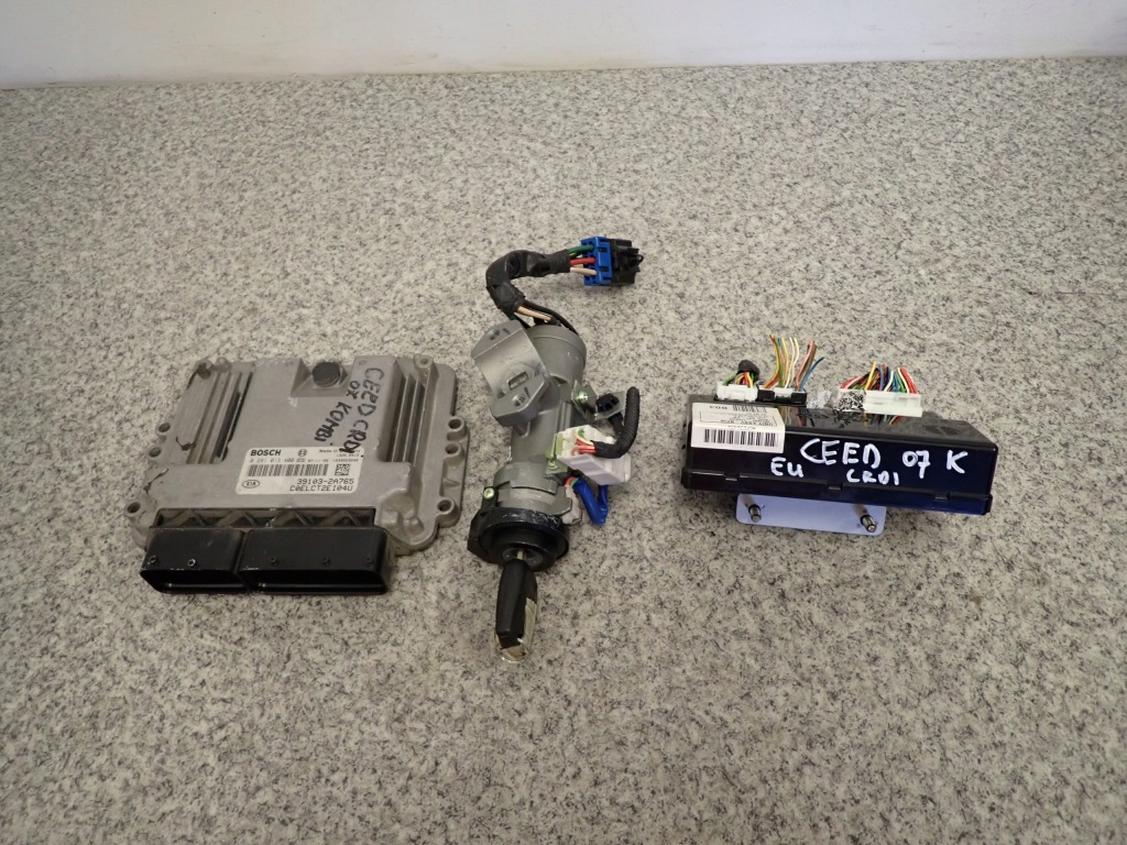 фото №1, Kia ceed 1.6 crdi 06-09 набір стартовий бортовий комп'ютер