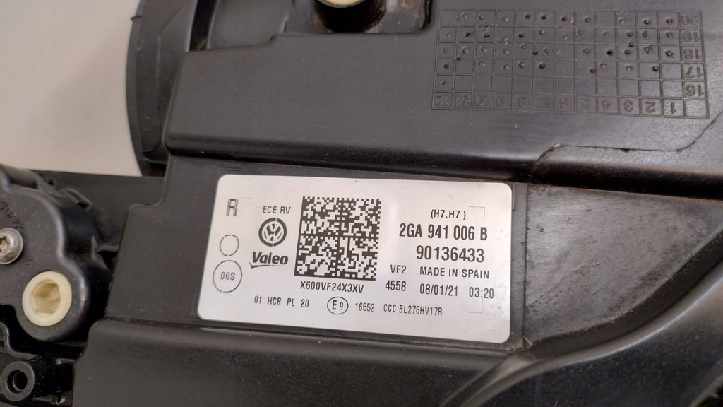 фото №4, Лампа правая перед vw t-roc 2ga941006b