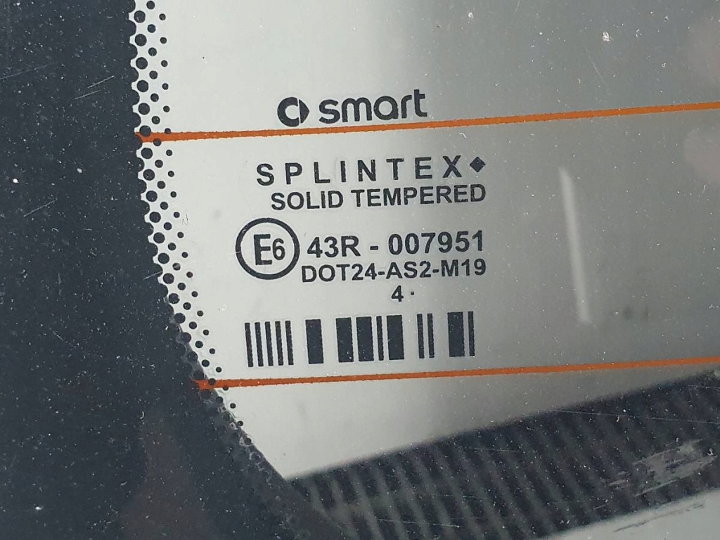 фото №5, Кришка багажника задня задня багажника комплектна спойлер спойлер smart forfour