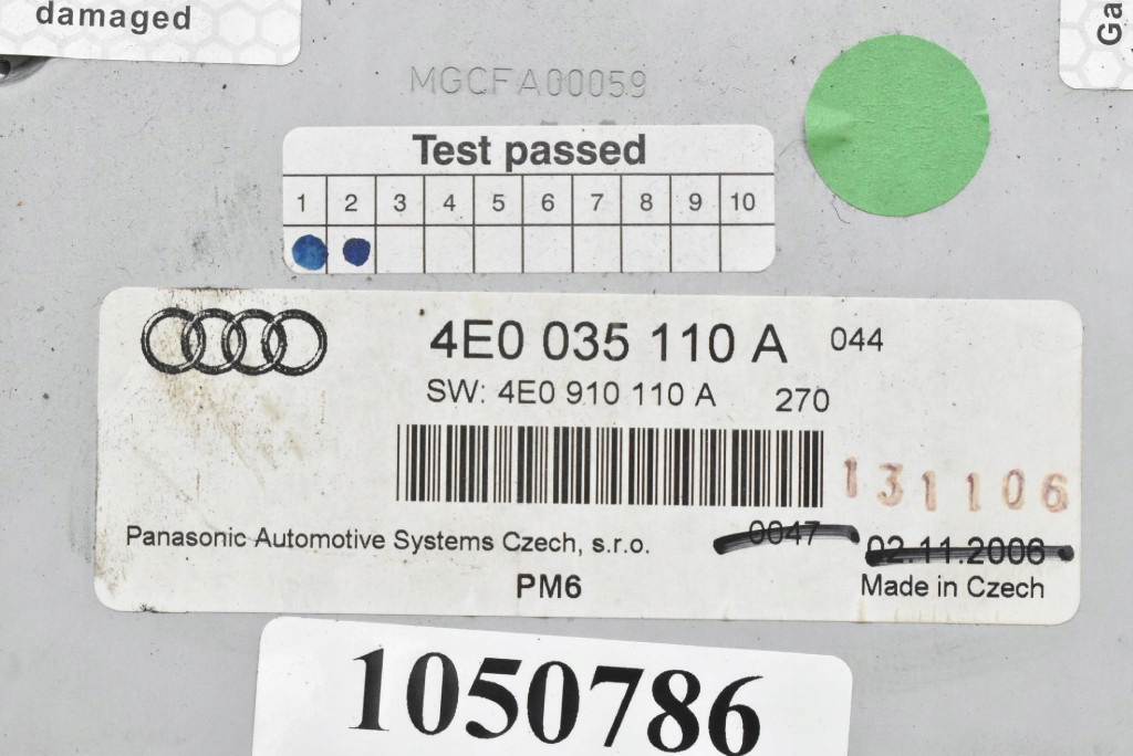 фото №6, Чейнджер cd 4e0035110a audi a8 d3 lift 05-07