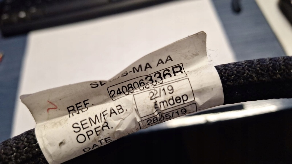 фото №2, Клемма шланг минусовой renault 240806336r