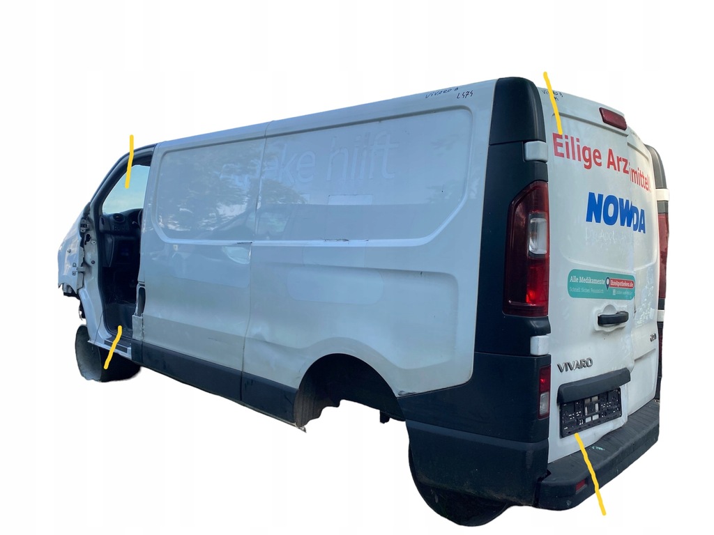 фото №1, Opel vivaro b long trafic iii talento чверть лівий задня ліва задня l474 eu