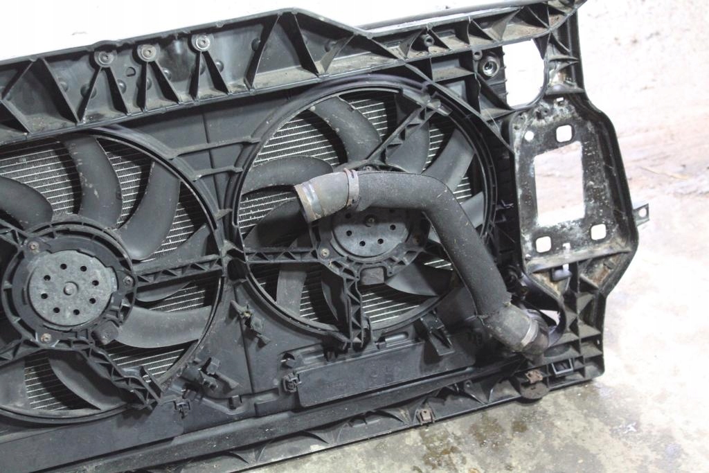 Радіатор вентилятори інтеркулер ремінь передній audi a5 8t 2.7 tdi Доставка