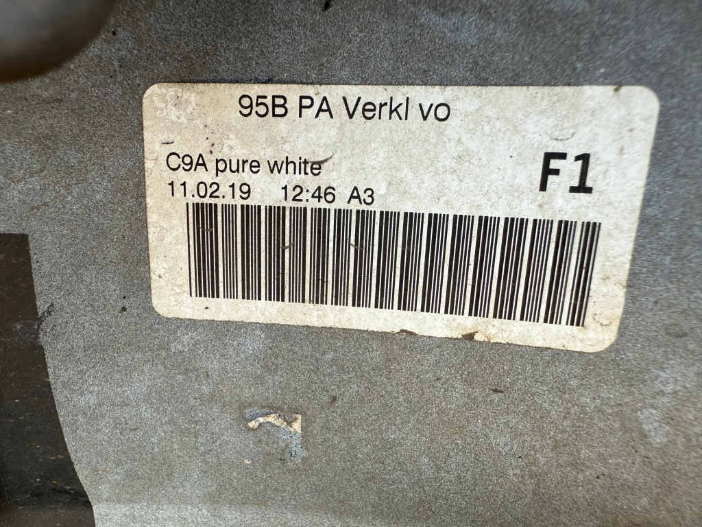 Купить Бампер porsche macan 95b gts lift 2019- kompletny оригинал idealny c9a