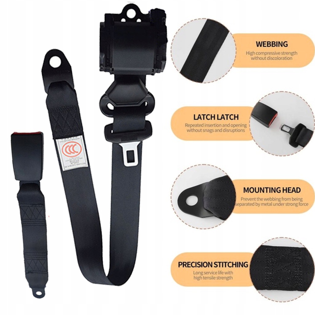 фото №13, Універсальний 3-punktowy pas безпеки