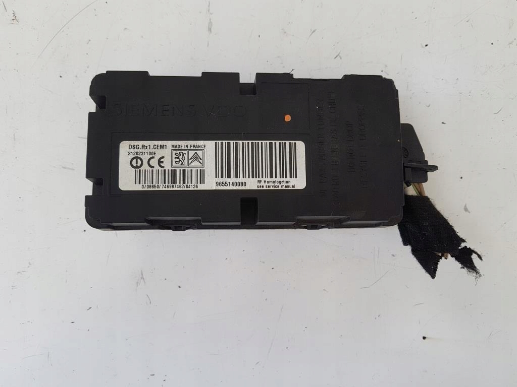 фото №1, Модуль тиску шин peugeot 407 9655140080