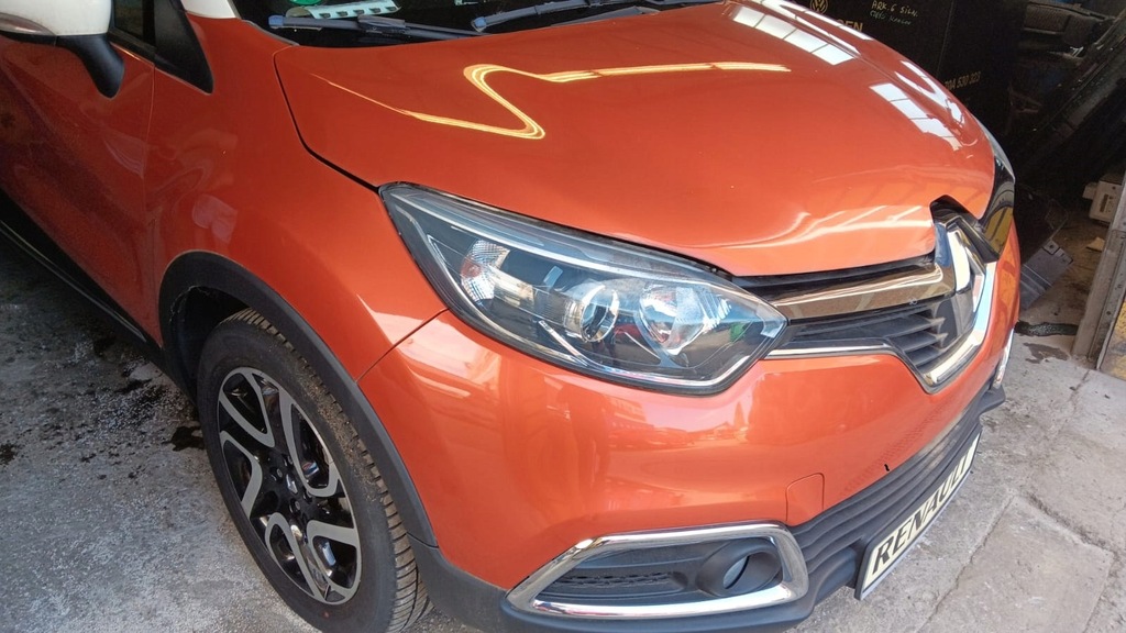 фото №12, Перед бампер лампы капот крылья renault captur i bixnp состояние jak nowe
