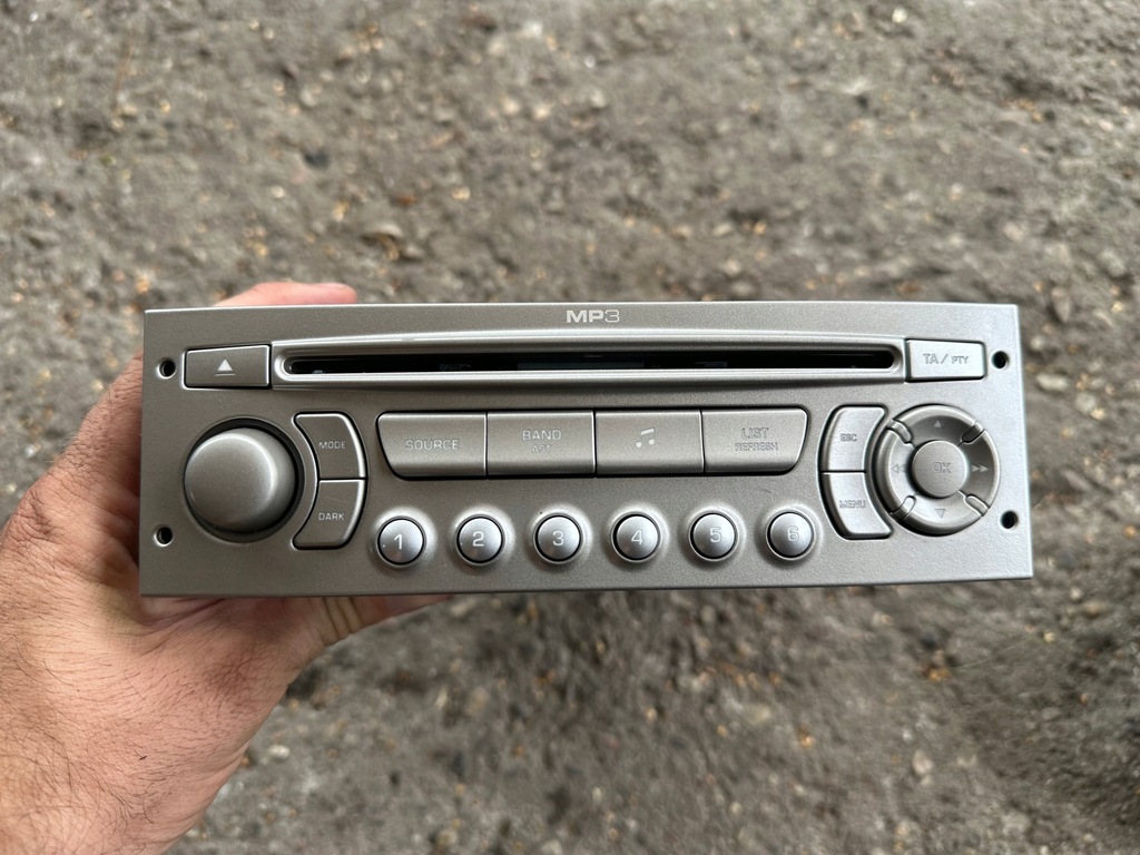 фото №1, Citroen c5 iii x7 радио cd mp3 9663080277