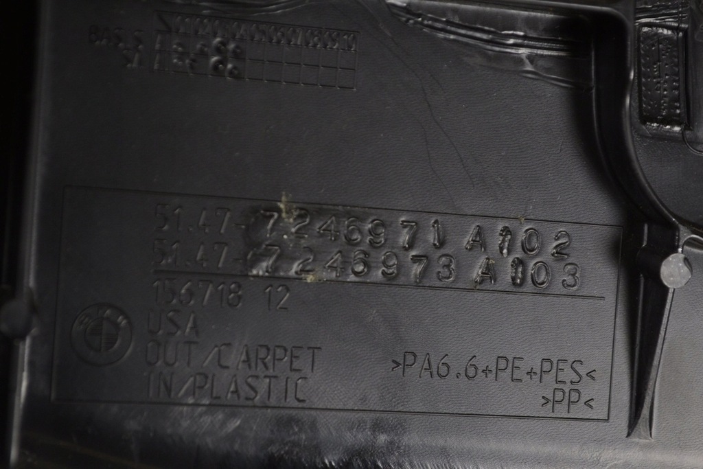 фото №7, Bmw x6 молдинг багажника ліва 7246971 e71 40d 2013 rhd