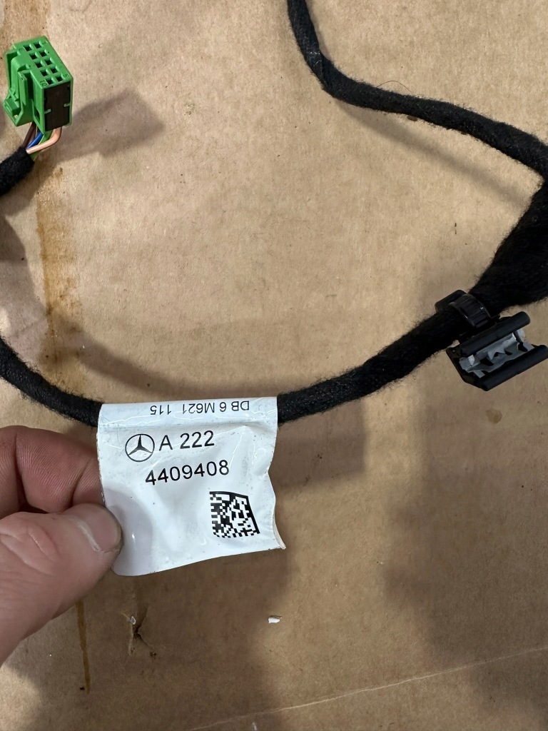 фото №5, Електропроводка двері, джгут двері правий задня mercedes s klasa w222