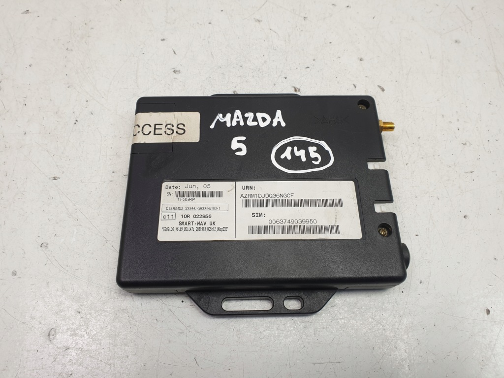 фото №1, Mazda 5 i модуль навигации навигации 10r022956