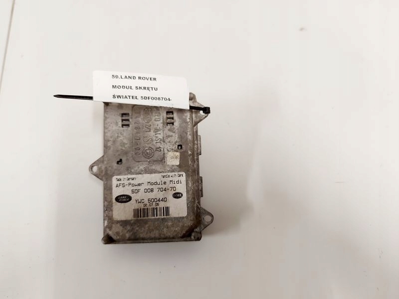 фото №3, Land rover range модуль поворота света 5df008704-70