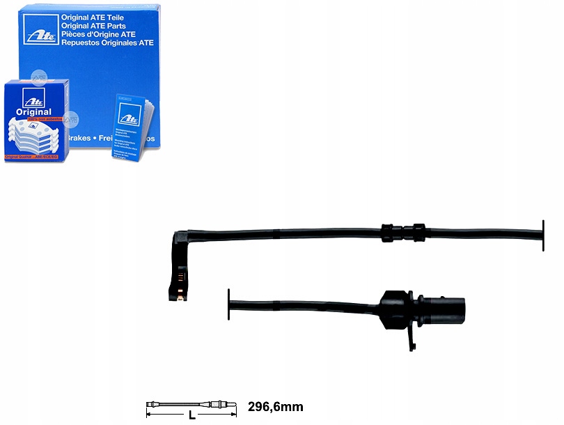 фото №1, Датчик износа тормозных колодок audi a6 10- перед ate