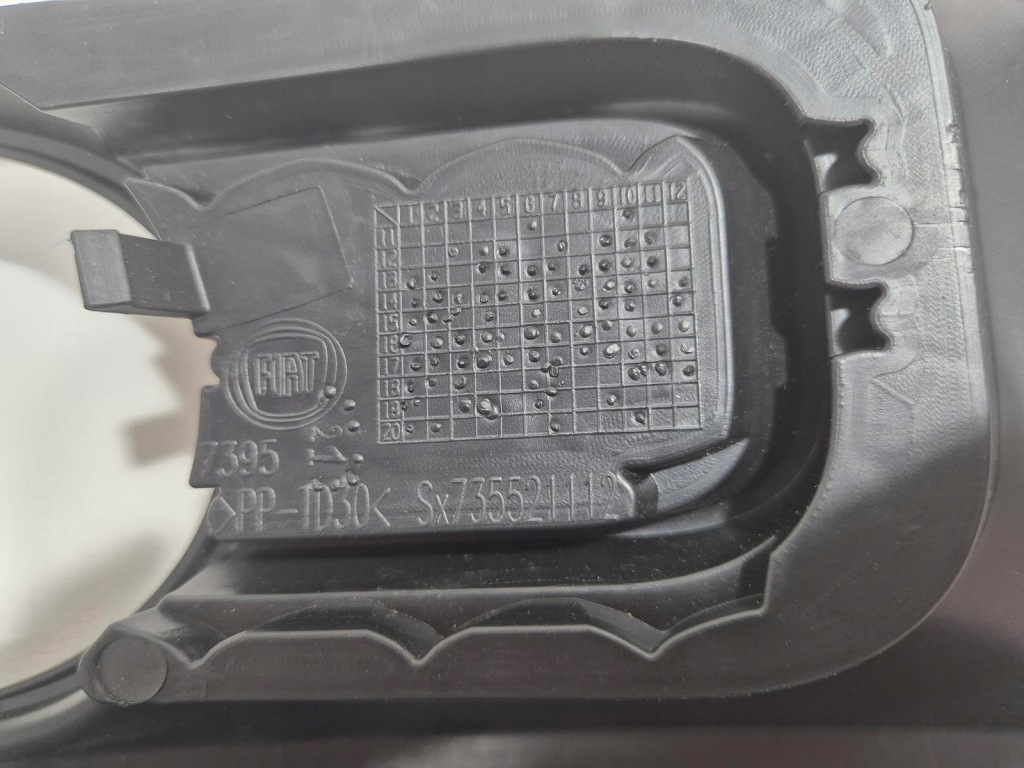 фото №10, Fiat panda ii 2 cross левая решётка перед спойлер передний бампера sx73