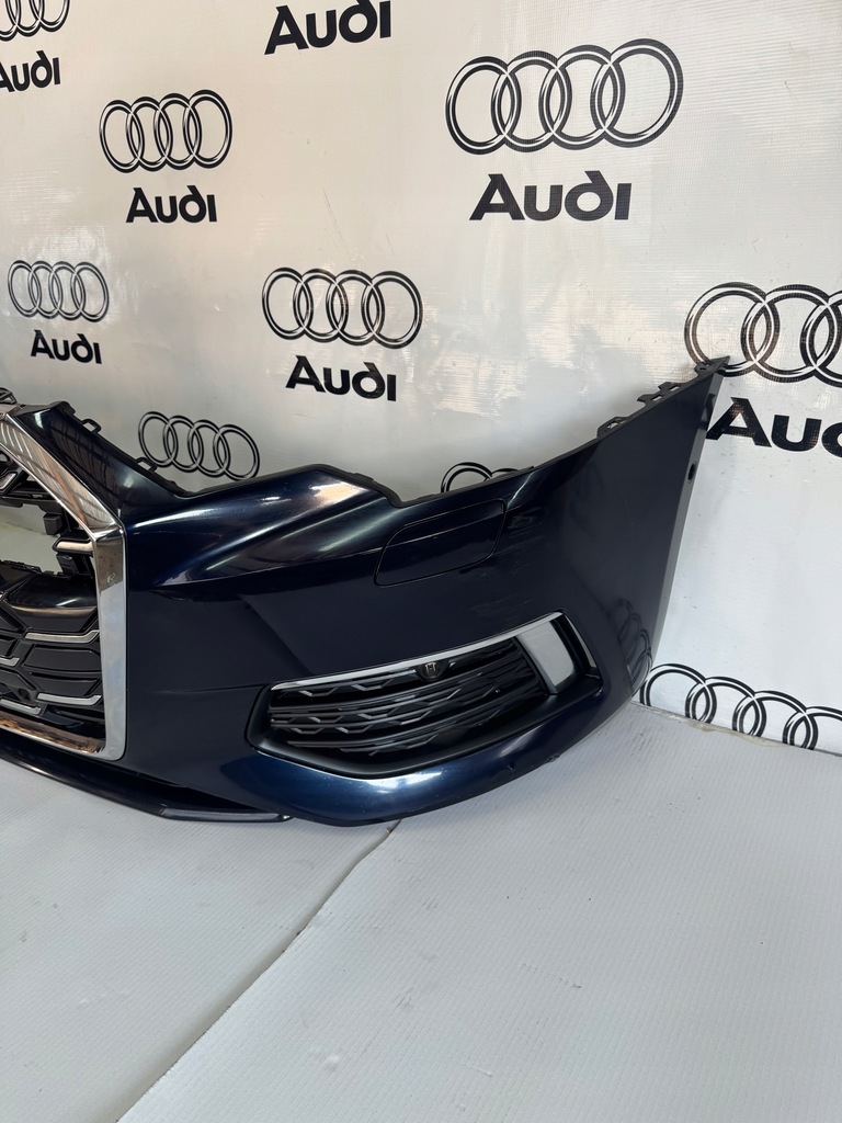 фото №7, Audi a6 c8 4k 17-23 бампер передний 6x pdc омыватель решётка радиатора lift оригинальный номер audi