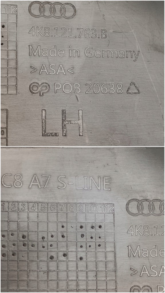 фото №9, Audi c8 a7 s-line повітропровід повітря бампера