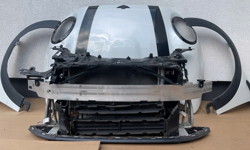 фото №5, Mini f55 f56 f57 lci перед kompletny бампер pas капот крылья лампы lift