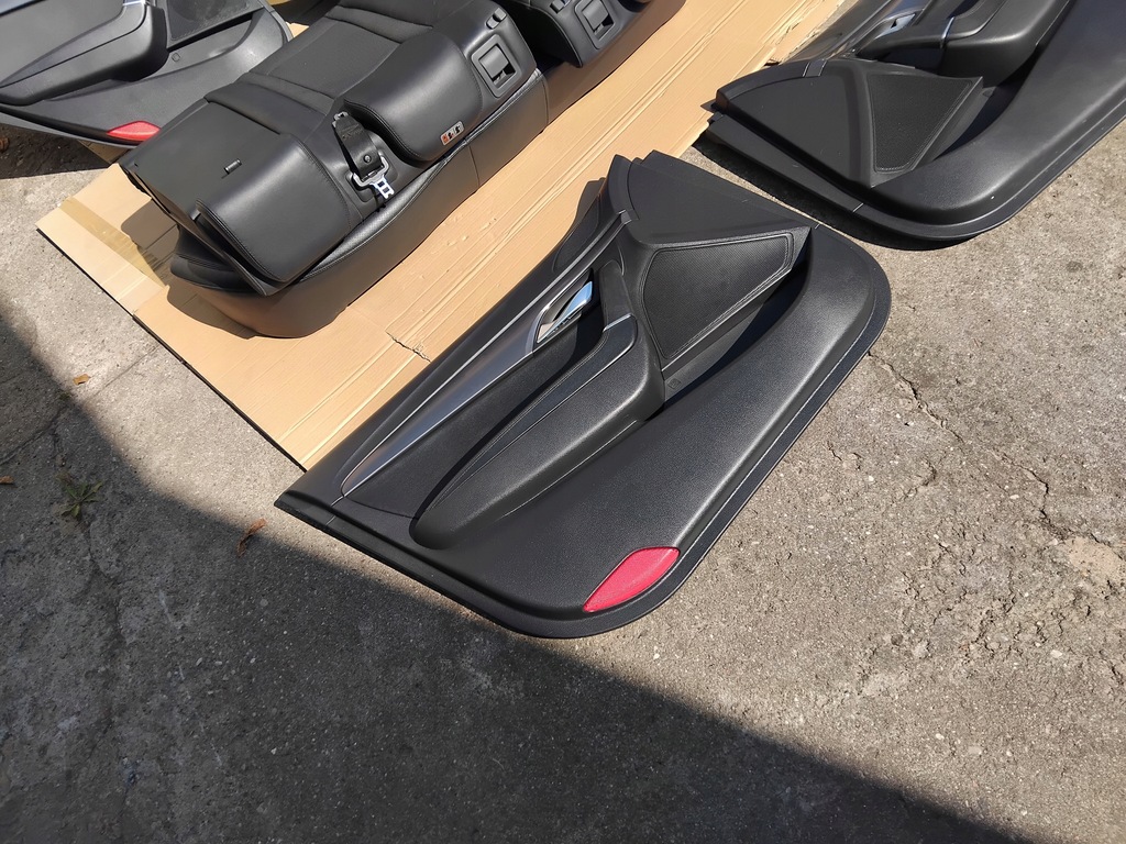 фото №10, Hyundai i40 sedan 1.7 crdi lift сиденья заднее сиденье комплект кожаный