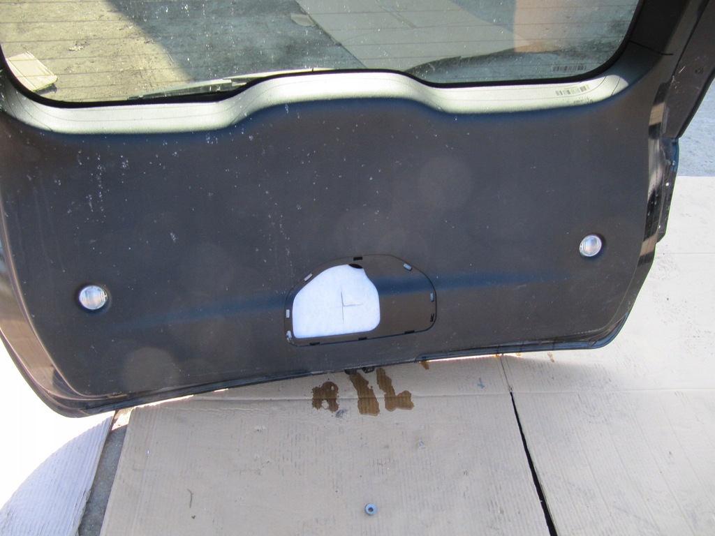 фото №11, Dodge durango iii 11- крышка багажника задняя задняя czarna pxr ładna комплектная багажника