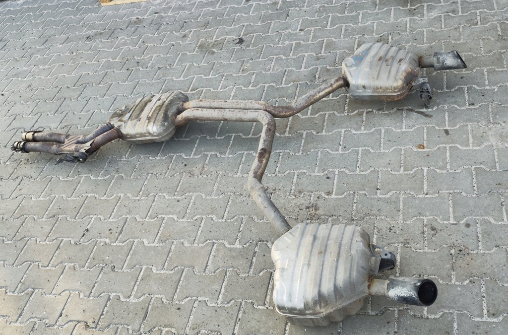 фото №1, Выхлоп гаситель audi a7 4g c7 3.0 tfsi