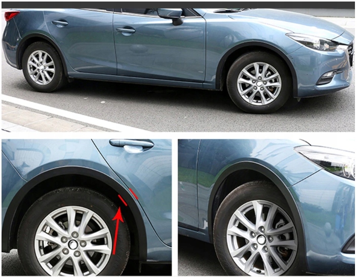 фото №12, Накладка підкрилок молдинг захисна захисна na підкрилок do крила 6mx3cm