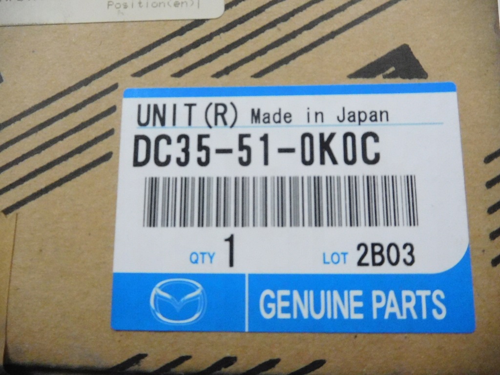фото №15, Лампа правий перед mazda demio оригінальний номер dc35-51-0k0c