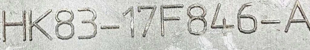 фото №9, Защита заднего фаркоп буксировочный jaguar f-pace x761 hk83-17f846-aa