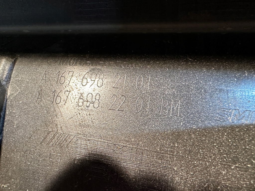 фото №11, Mercedes gle w167 amg молдинг порог левая