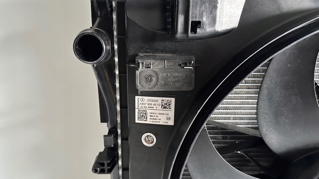 фото №5, Mercedes вентилятор вентилятор a9075001200 sprinter 907 910