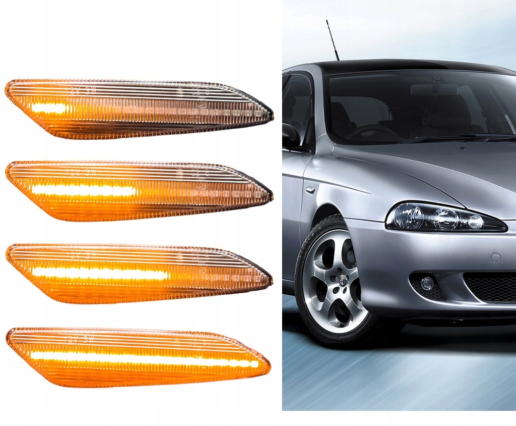 фото №10, Динамічні поворотники led lancia ypsilon 312 11-20 delta mk3 844 08-14