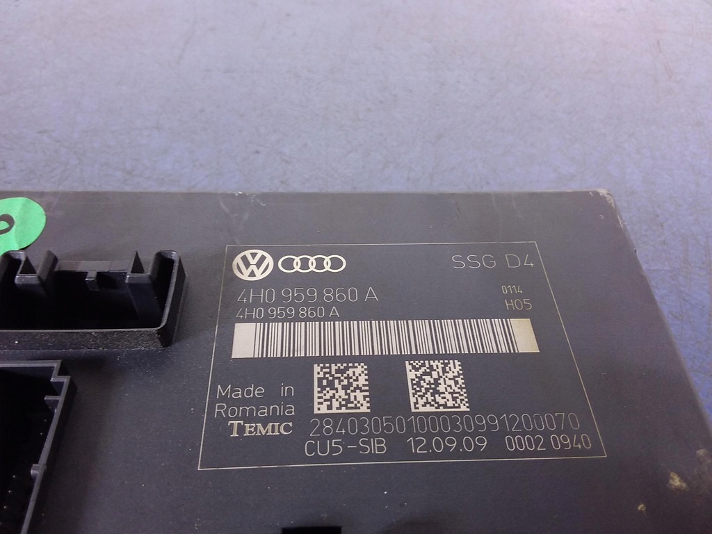фото №4, Audi a8 d4 модуль сидіння задня 4h0959860a