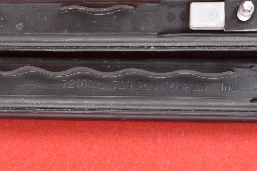 фото №15, Рейлинг рейлинги кровельные комплект чёрные 7210094 7210093 bmw f11 09-13