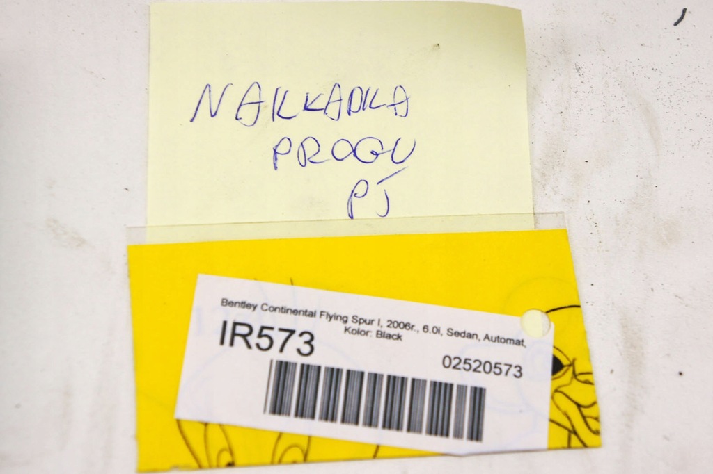 фото №5, Ir573 bentley flying spur i молдинг поріг задня
